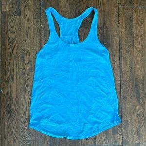 Blue Lululemon Tank